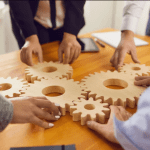 Cogs in business to show the value of modern finance teams
